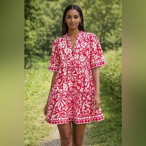 Hazen Floral Palmer Poplin Tiered Maxi Dress from Sugarlips, sz s,nwt so cute!❤️